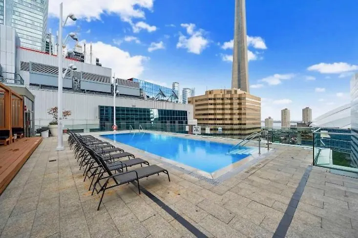 Cn Tower Lake View 2 Bedroom Suite Toronto Aparthotel